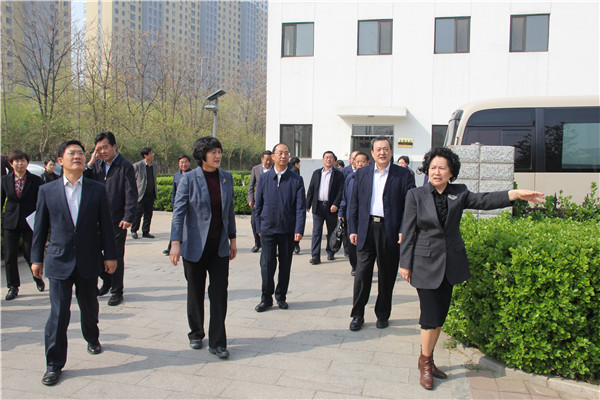 Z6尊龙凯时资讯丨河北省政协主席曹素华来我公司调研