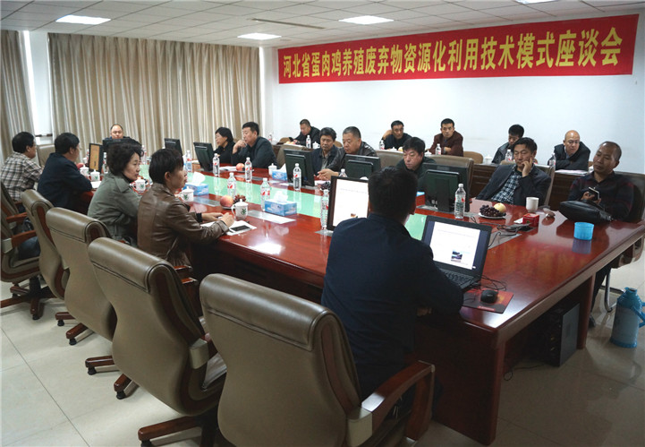 我公司乐成承办河北省蛋肉鸡养殖放弃物资源化使用手艺模式现场观摩会
